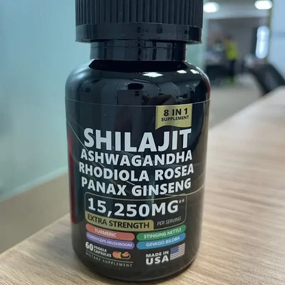 New 3 Bottles 8-IN-1 Simplify Your Routine with One Powerful Solution Unlock The Benefits of 8 Supplements in A Single Capsule