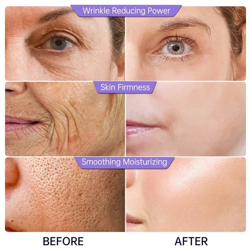 Collagen Face Serum Wrinkle Removalr Whitening Moisturizing Fade Fine Lines Dark Anti Aging Spots Korean Face Care Cosmetics