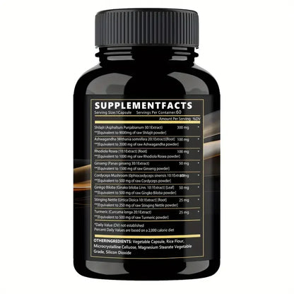 New 3 Bottles 8-IN-1 Simplify Your Routine with One Powerful Solution Unlock The Benefits of 8 Supplements in A Single Capsule